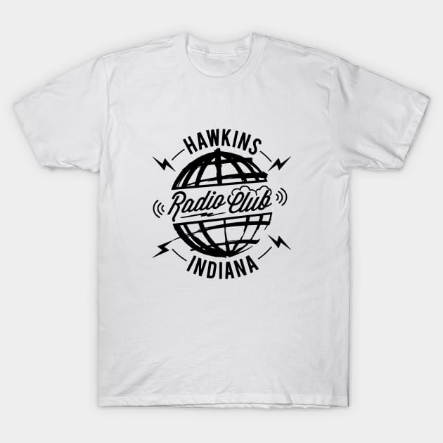 Hawkins Radio Club T-Shirt by uncleodon